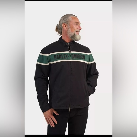 📌 Harley Davidson Men’s Bar Jacket size small - Picture 1 of 16